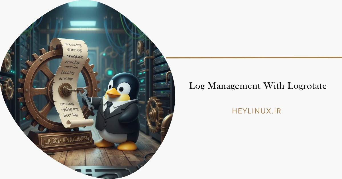 مدیریت لاگ با Logrotate